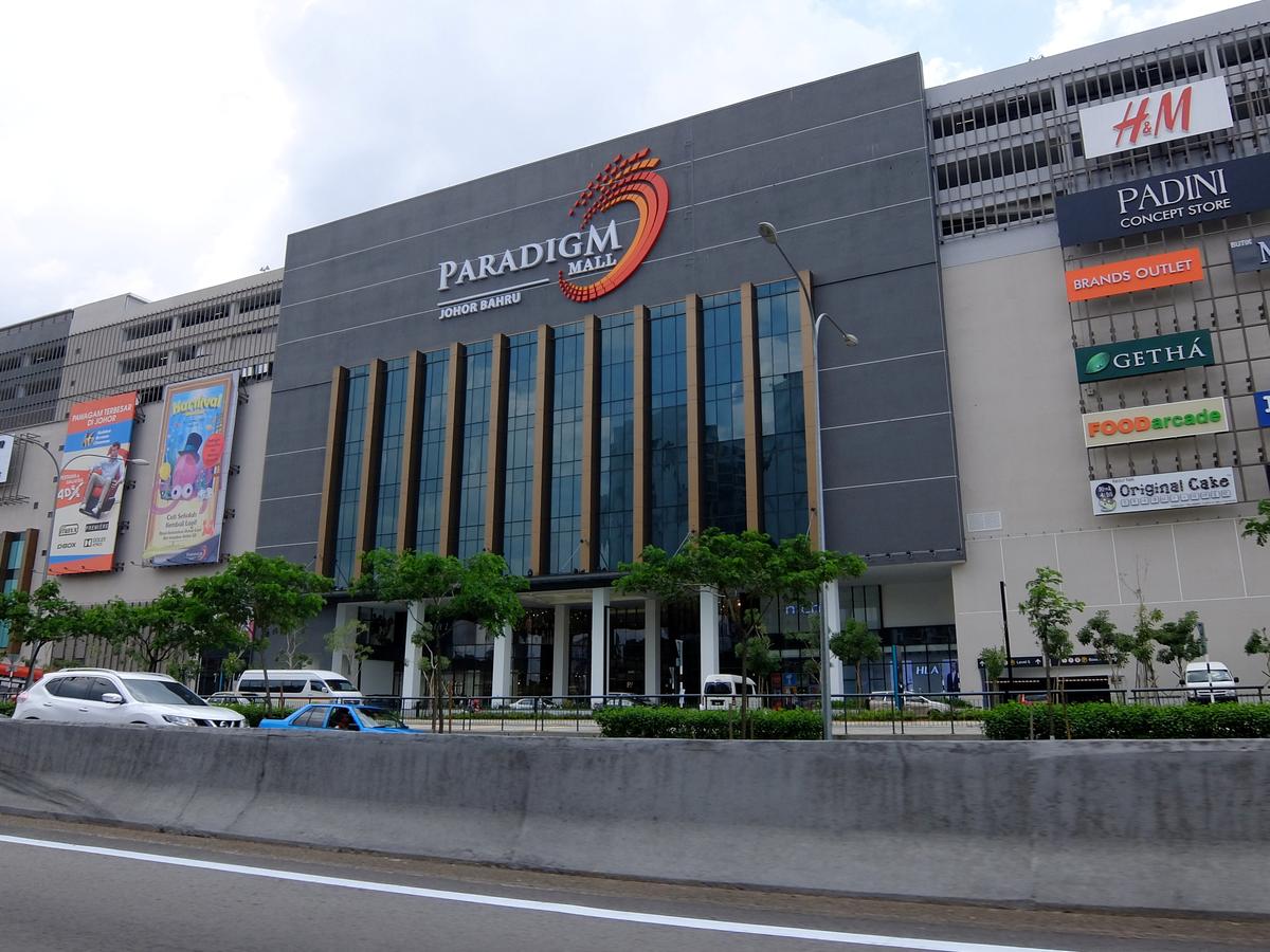 Paradigm Mall building in Johor Bahru