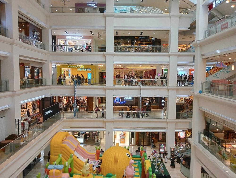 Inside Johor Bahru City Square