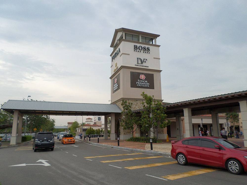 The Johor Premium Outlets shopping complex in Kulai