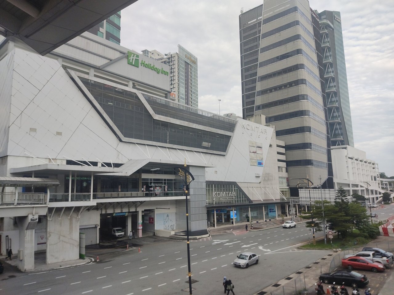 The KOMTAR JBCC complex in Johor Bahru, home to the Skyscape observation deck