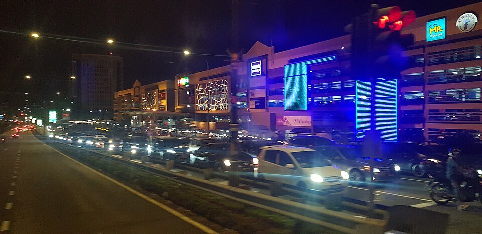 entrance of SKS City Mall JBCC at Menara SKS Johor Bahru