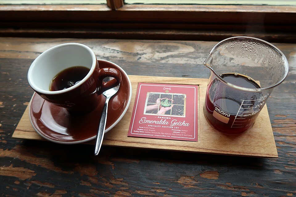 specialty coffee pour over drip bar with single-origin beans